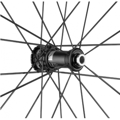 Roues à pneu 700/28p FULCRUM route gravel Carbon Sharq Disc 2WF C25 AFS HG11/12v noire