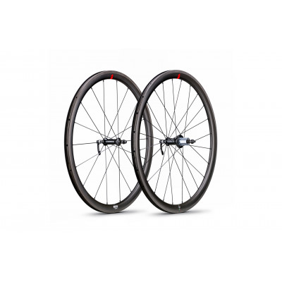 Roues à pneu 700 WILIER MICHE route Carbon NDR38KC HG noire
