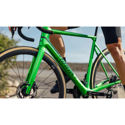 Vélo course 700 carbon WILIER 2025 Verticale SLR Hulk Green