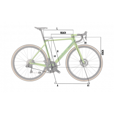 Vélo course 700 carbon WILIER 2025 Verticale SLR Hulk Green