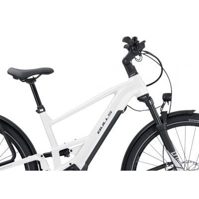 Vélo VTC électrique 29 alu BULLS Vuca EVO FSX1 960 - Blanc décor noir : 120/120