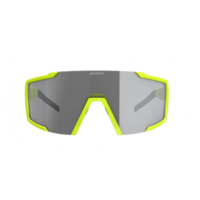 Lunettes route, gravel et vtt - SCOTT Shield Light Sensitive - jaune fluo