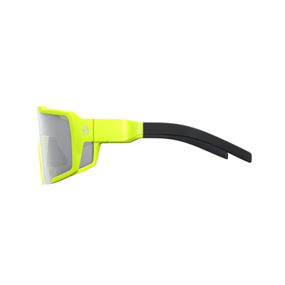 Lunettes route, gravel et vtt - SCOTT Shield Light Sensitive - jaune fluo