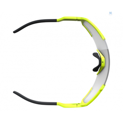 Lunettes route, gravel et vtt - SCOTT Shield Light Sensitive - jaune fluo