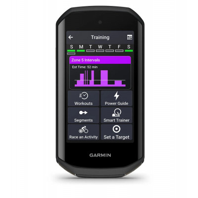 GPS vélo compteur - GARMIN Edge 1050 - noir