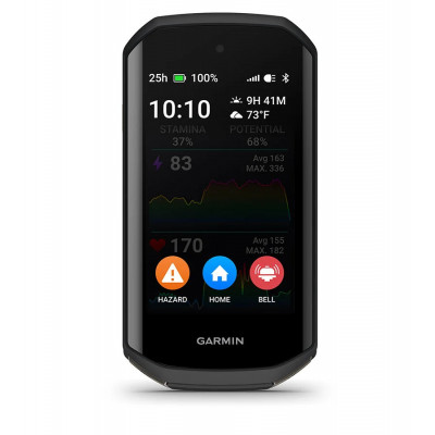 GPS vélo compteur - GARMIN Edge 1050 - noir