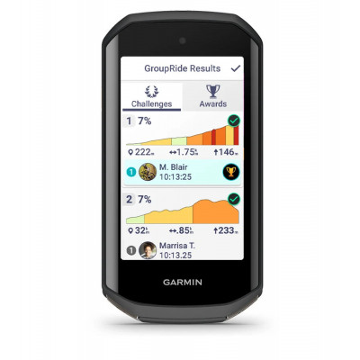 GPS vélo compteur - GARMIN Edge 1050 - noir