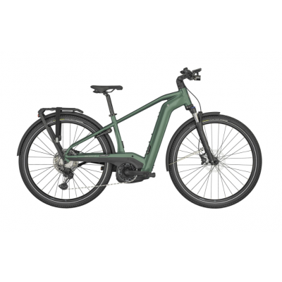 Vélo électrique vtt 29p alu - SCOTT 2024 Sport eRide 10 Men 750 - vert tilleul décor ...