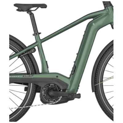 Vélo électrique vtt 29p alu - SCOTT 2024 Sport eRide 10 Men 750 - vert tilleul décor ...