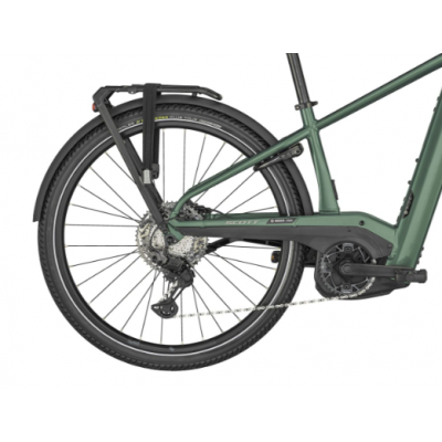 Vélo électrique vtt 29p alu - SCOTT 2024 Sport eRide 10 Men 750 - vert tilleul décor ...