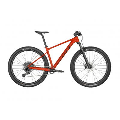 Vélo VTT 29p alu - SCOTT 2024 Scale 970 Red - Rouge brillant pailleté décor noir : 100mm