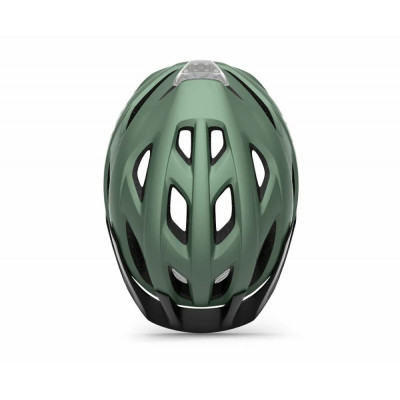 Casque vtt et ville - MET Crossover Mips - vert sauge mat