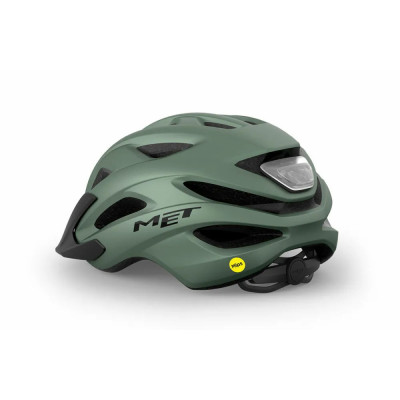 Casque vtt et ville - MET Crossover Mips - vert sauge mat