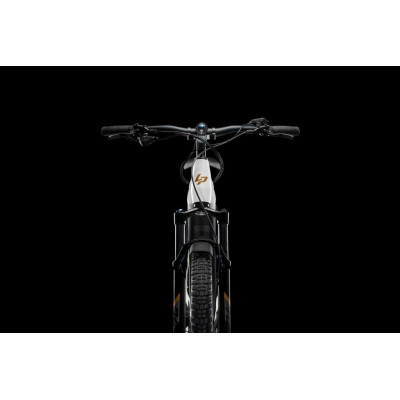 Vélo électrique VTC 27.5p alu - LAPIERRE 2024 Overvolt eExplorer 7.6 Low 625 - Blanc décor gold: 120mm