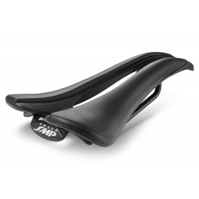 Selle unisexe SMP route gravel vtt Evo S 139 noir décor noir