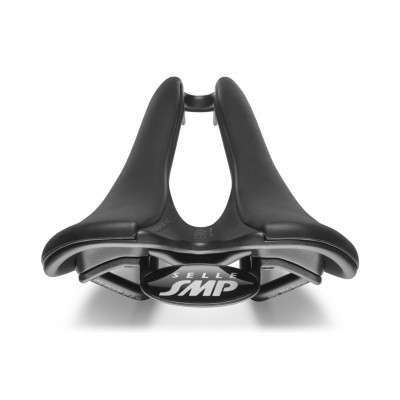 Selle unisexe SMP route gravel vtt Evo S 139 noir décor noir