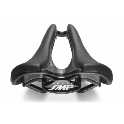 Selle unisexe SMP route gravel vtt Evo S Plus 139 noir décor noir