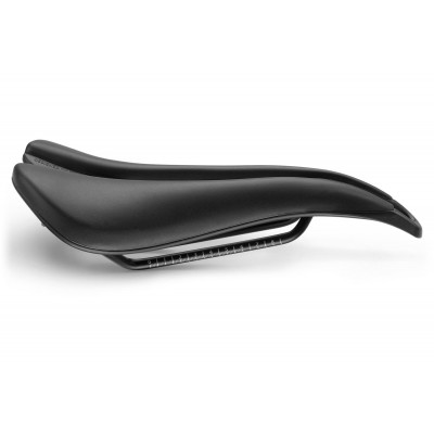 Selle unisexe SMP route gravel vtt Evo S Plus 139 noir décor noir