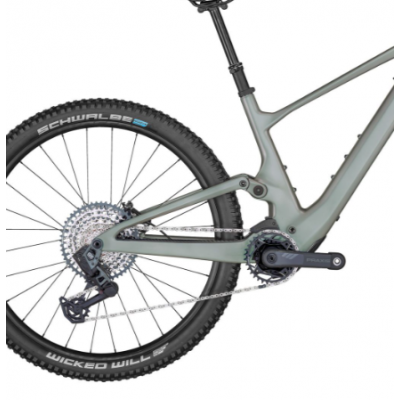 Vélo électrique VTT 29p alu - SCOTT 2024 Lumen eRide 900 TR 360 - Argent irisé brillant décor noire : 130/130mm