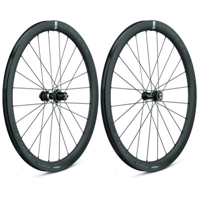 Roues à pneu 700 FULCRUM route Carbon Speed 42 Disc 2WF C23 AFS HG11/12v noire