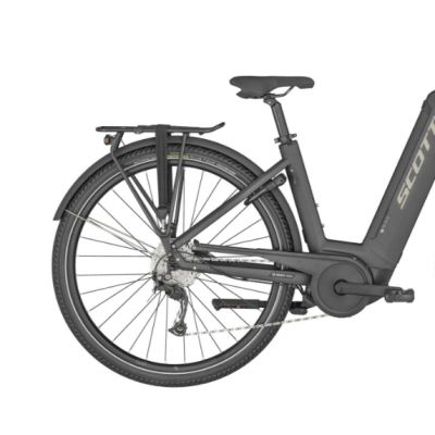 Vélo électrique Touring unisexe 28p alu - SCOTT 2024 Sub Tour eRide 20 Unisex 500 - Gris foncé décor gris : 63mm