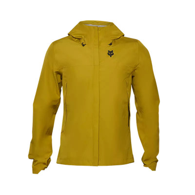 Veste imperméable vtt - FOX Ranger 2.5L Water - jaune moutarde