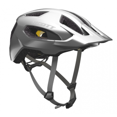 Casque vtt et route - SCOTT Supra Plus - gris argent