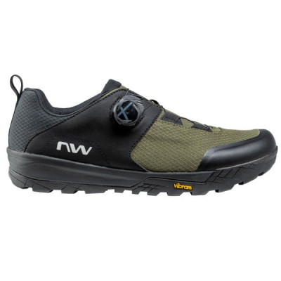 Chaussures vtt et gravel - NORTHWAVE Rockit Plus - vert kaki décor noir