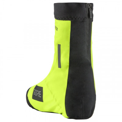 Surchaussures hiver - GORE Sleet GoreTex - jaune fluo décor noir