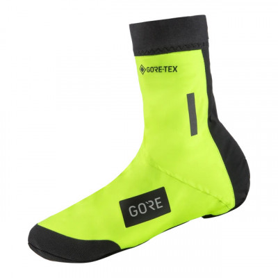 Surchaussures hiver - GORE Sleet GoreTex - jaune fluo décor noir