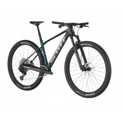 Vélo VTT 29p carbone - SCOTT 2025 Scale RC Team AXS - noir décor argent : 110mm