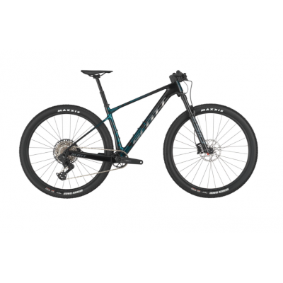 Vélo VTT 29p carbone - SCOTT 2025 Scale RC Team AXS - noir décor argent : 110mm