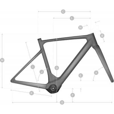 Vélo électrique course carbone - SCOTT 2025 Solace eRide 10 DI2 360 - Bleu métallisé décor bleu mat : 2x12v