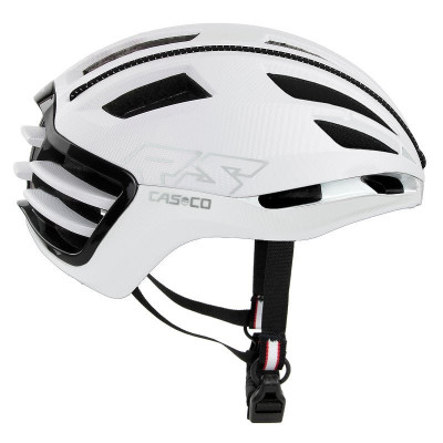 Casque route - CASCO Speedairo 2 Race - blanc décor noir