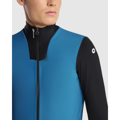 Veste thermique hiver - ASSOS Mille GT Hashoogi Winter S11 - bleu décor noir