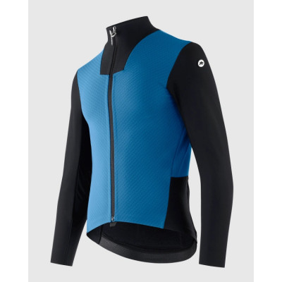 Veste thermique hiver - ASSOS Mille GT Hashoogi Winter S11 - bleu décor noir