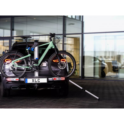 Porte-Vélo XLC sur boule d'attelage Almada Work-E pliant pour 2 vélos