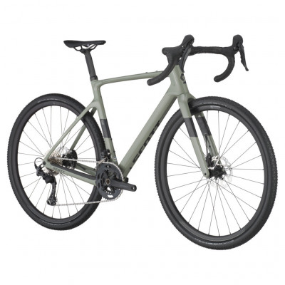 Vélo gravel 700 carbon - SCOTT 2025 Addict Gravel 50 - Undergrowth Green