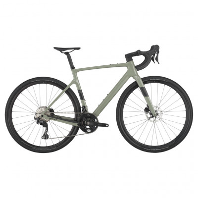 Vélo gravel 700 carbon - SCOTT 2025 Addict Gravel 50 - Undergrowth Green