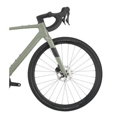 Vélo gravel 700 carbon - SCOTT 2025 Addict Gravel 50 - Undergrowth Green