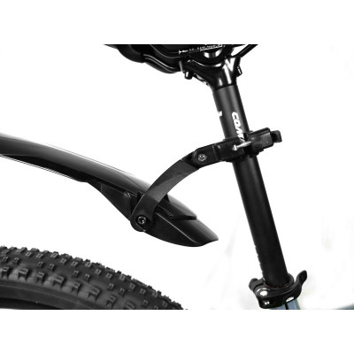 Garde-boue POLISPORT vtt arrière Mud PRO 26 27.5 29 noir mat