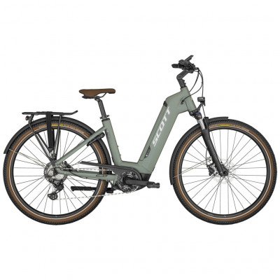 Vélo électrique urbain unisexe 28/29p alu - SCOTT 2024 Sub Sport eRide 20 USX Green 625 ... :