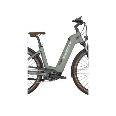 Vélo électrique urbain unisexe 28/29p alu - SCOTT 2024 Sub Sport eRide 20 USX Green 625 ... :