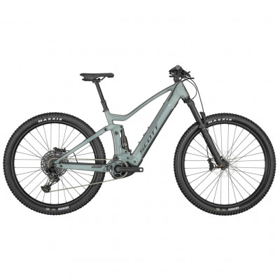 Vélo électrique VTT 29p alu - SCOTT 2024 Strike eRide 930 Grey 625 - Gris mat décor noir : ...