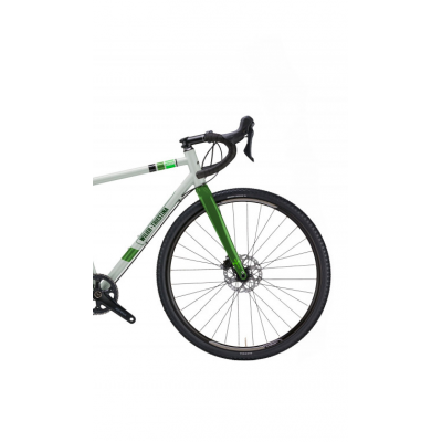 Vélo gravel 700 acier WILIER 2023 - Jaroon GRX gris Spring décor vert rouge et blanc : 1x11v