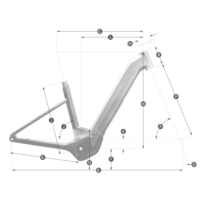 Vélo électrique urbain unisexe 28/29p alu - SCOTT 2025 Sub 40 Belt Wave USX 625 - Blanc décor crème : 75mm