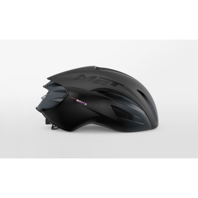 Casque route - MET Manta Mips - noir mat décor verni