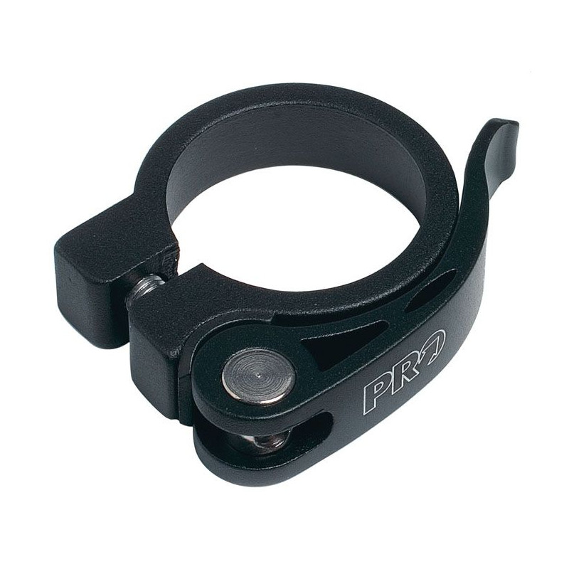 Lot De 2 Colliers De Selle Vélo - Alliage Aluminium, Serrage Rapide - Diamètre 31,8 Mm - Noir - Pour VTT, Route, Ville
