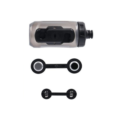 Bidon MONKEYLINK FidLock route vtt MB Cap 450 Fumé TwistSystem Droit,
