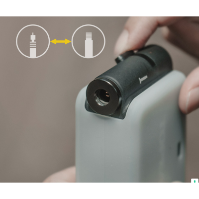 Pompe à air électrique TOPEAK sans fil usb E-Booster Digital 8 Bars/120 Psi